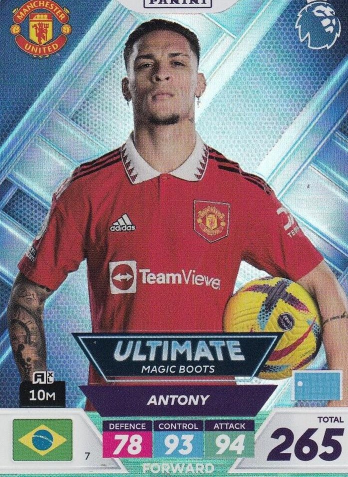 Antony 2023 Panini Adrenalyn XL Premier League Plus