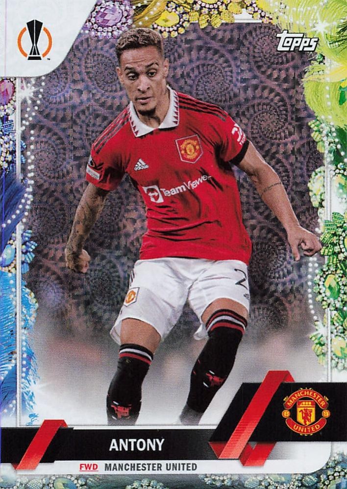 Antony 2022 Topps UEFA Club Competitions Carnaval Edition