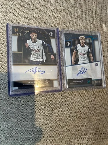 Archie Gray / Lucas Bergvall 2025 Topps Museum /50 and /75