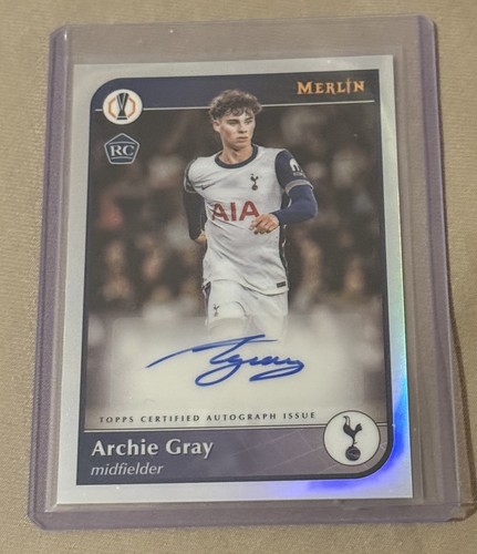 Archie Gray 2024 Topps Merlin Chrome