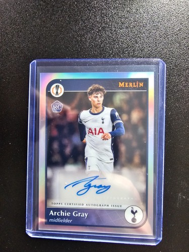 Archie Gray 2024 Topps Merlin Chrome Silver Refractor