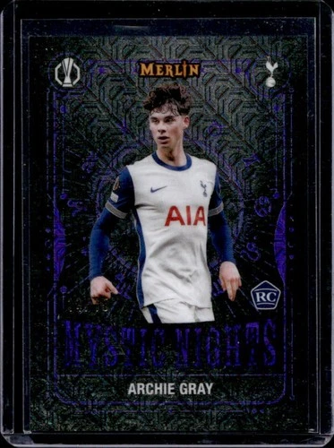 Archie Gray 2024 Topps Merlin Chrome UCC Purple Refractor /15
