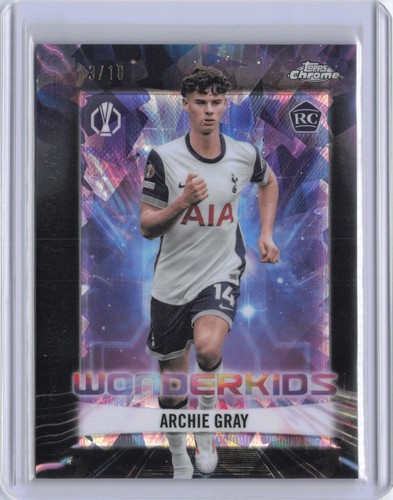 Archie Gray 2024 Topps UCC Sapphire Black /10