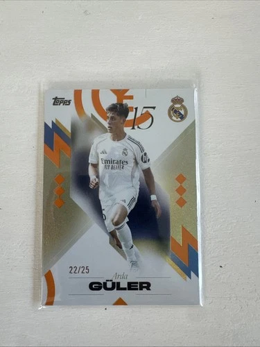 Arda Güler 2025 Topps Chrome 1/25
