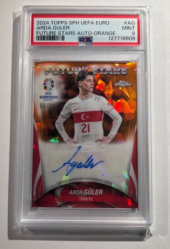 Arda Güler 2024 Topps Chrome Arancione /25