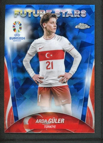 Arda Güler 2024 Topps Chrome Ice Blue