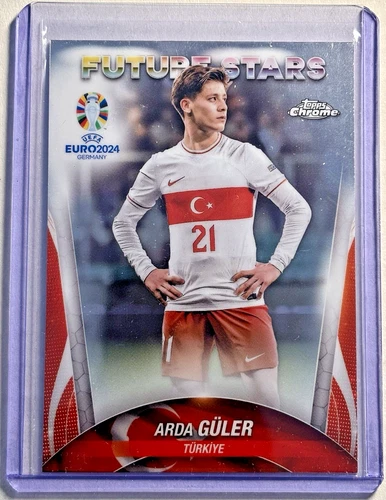 Arda Güler 2024 Topps Chrome UEFA Euro 2024