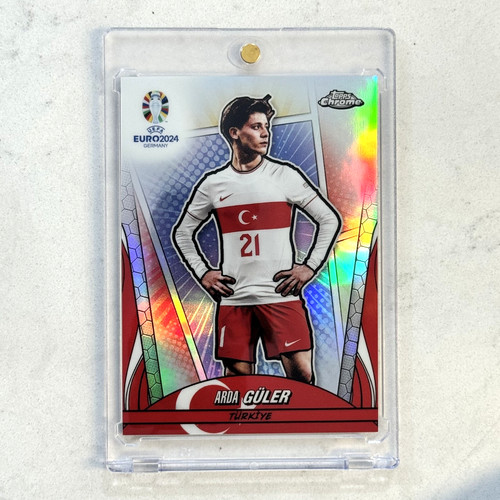 Arda Güler 2024 Topps Chrome UEFA Euro