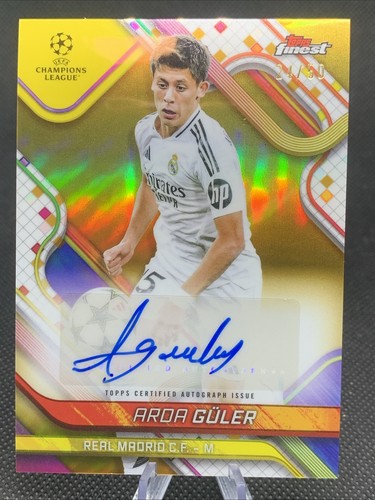 Arda Güler 2024 Topps Finest /50