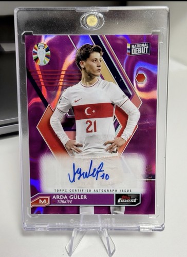 Arda Güler 2024 Topps Finest /75