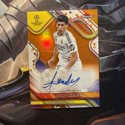 Arda Güler 2024 Topps Finest Orange /25