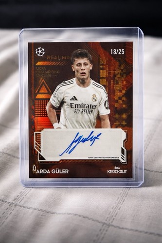 Arda Güler 2025 Topps Knockout /25