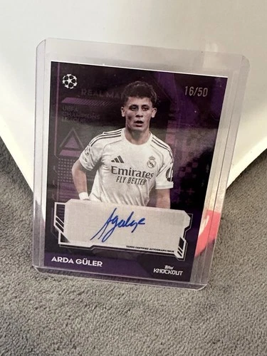 Arda Güler 2025 Topps Knockout /50