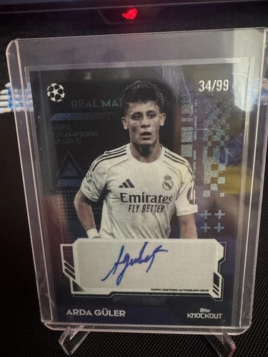 Arda Güler 2025 Topps Knockout /99