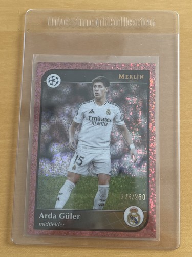 Arda Güler 2025 Topps Merlin Chrome /250