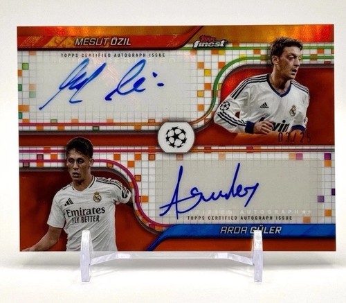 Arda Güler / Mesut Özil 2024 Topps Finest /25