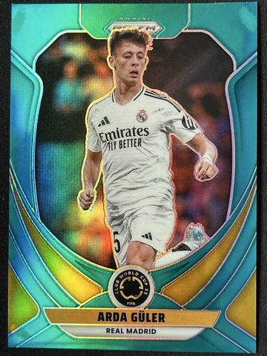 Arda Güler 2025 Panini Prizm FIFA Club World Cup Teal Prizm /99