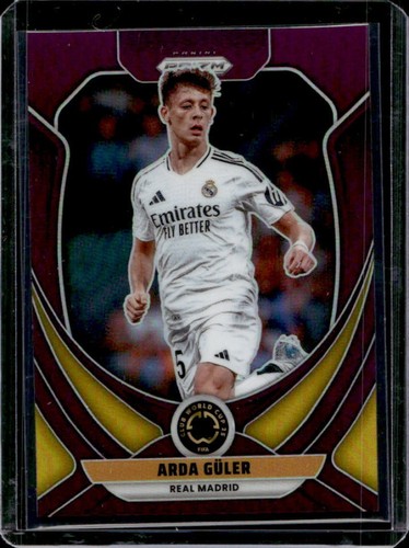 Arda Güler 2025 Panini Prizm Purple /125