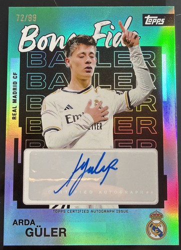 Arda Güler 2025 Topps Real Madrid 2025/26 /99