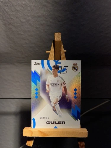 Arda Güler 2025 Topps Real Madrid Blue /150