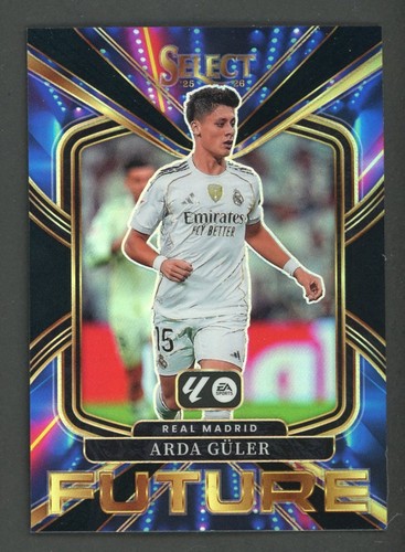 Arda Güler 2025 Panini Select Black Prizm 1/1