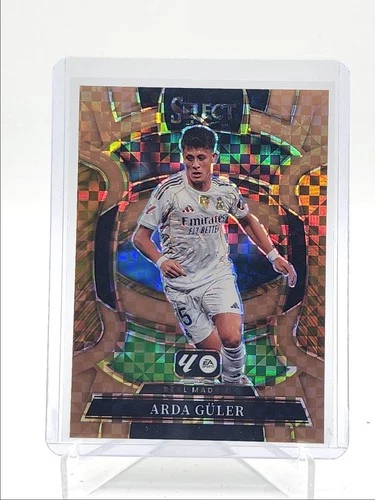 Arda Güler 2025 Panini Select Bronze Checker /99