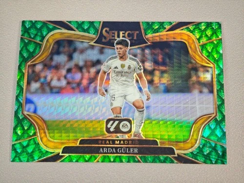 Arda Güler 2025 Panini Select Field Jade Dragon Scale /28