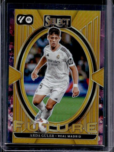 Arda Güler 2024 Panini Select Gold Prizm /10