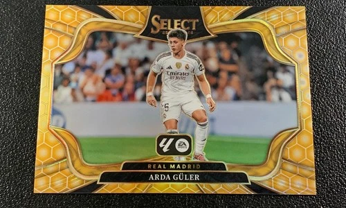 Arda Güler 2025 Panini Select Honeycomb Prizm