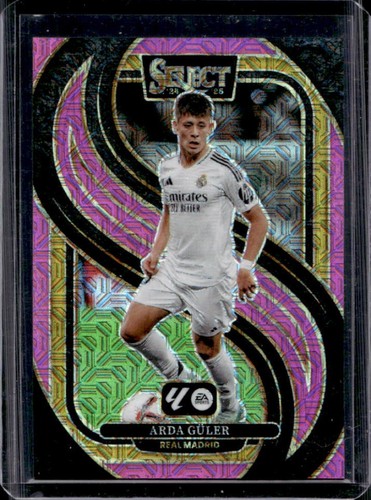 Arda Güler 2024 Panini Select Pink Mojo Prizm /179