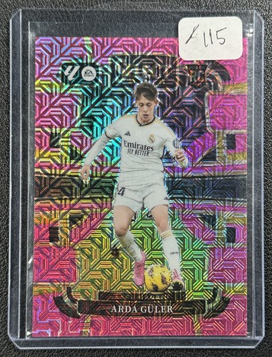 Arda Güler 2023 Panini Select Pink Mojo Prizm Terrace /115
