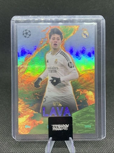 Arda Güler 2025 Topps Total Football Lava /75