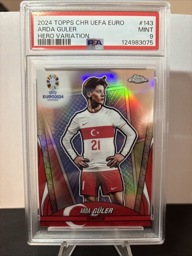 Arda Güller 2024 Topps Chrome