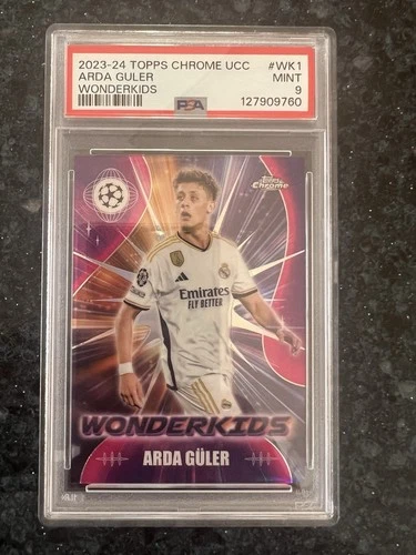 Arda Güller 2023 Topps Chrome UEFA
