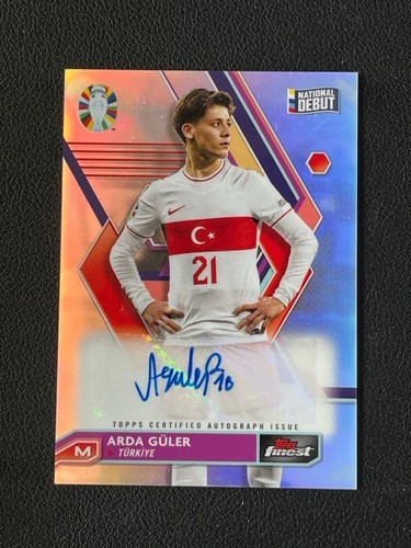 Arda Güller 2023 Topps Finest Refractor