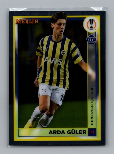 Arda Güller 2023 Topps Merlin Chrome