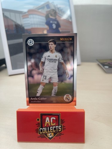 Arda Güller 2024 Topps Merlin Chrome