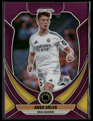 Arda Güller 2025 Panini Prizm FIFA Club World Cup Purple Prizm /125