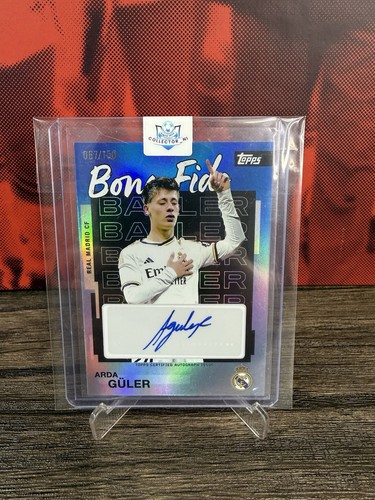 Arda Guler 2025 Topps Bona Fide Baller /150