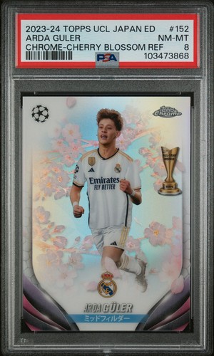 Arda Guler 2023 Topps Chrome Cherry Blossom