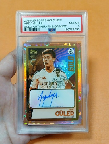 Arda Guler 2024 Topps Chrome Gold /5