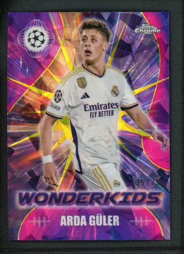 Arda Guler 2024 Topps Chrome Ice /75