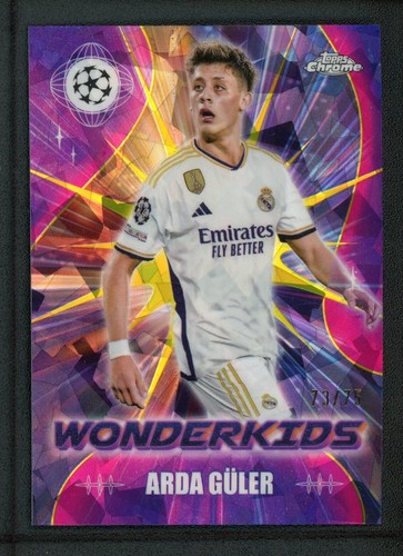 Arda Guler 2024 Topps Chrome Ice Cracked 73/75