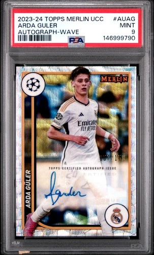Arda Guler 2023 Topps Chrome Merlin Rifrattore /150