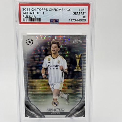 Arda Guler 2023 Topps Chrome Pulsar Refractor