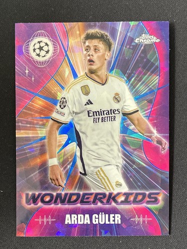 Arda Guler 2023 Topps Chrome Sapphire