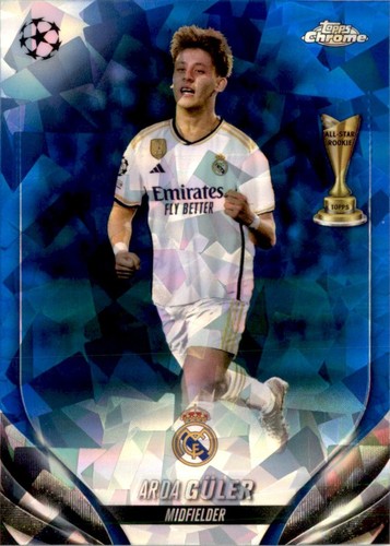 Arda Guler 2023 Topps Chrome Sapphire