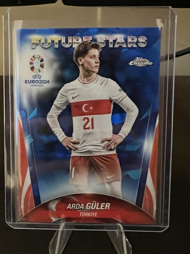 Arda Guler 2024 Topps Chrome Sapphire