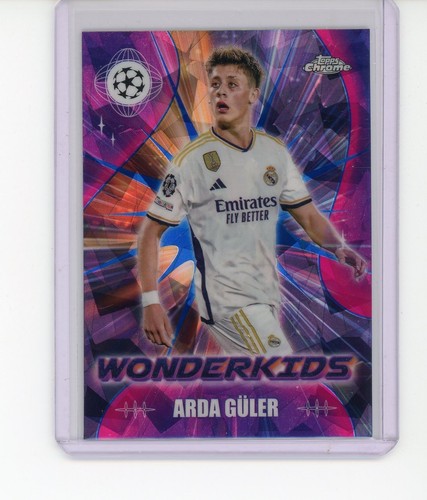 Arda Guler 2023 Topps Chrome Sapphire UEFA Club Competizione Sapphire