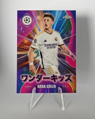 Arda Guler 2024 Topps Chrome UEFA